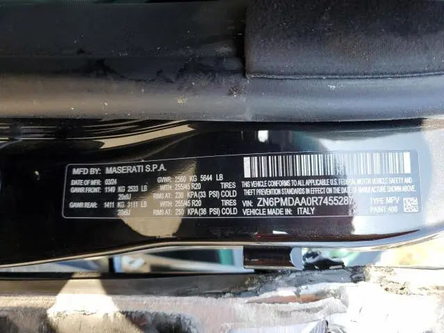 2024 MASERATI GRECALE GT  