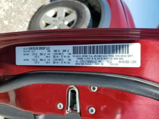 2011 DODGE RAM 1500   