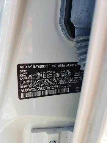 2013 BMW X3 XDRIVE28I  