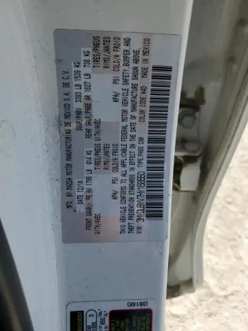 2017 TOYOTA YARIS IA   