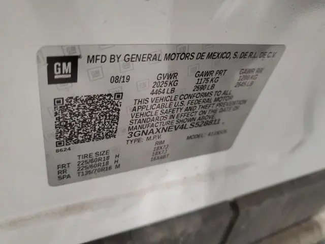 2020 CHEVROLET EQUINOX PREMIER  