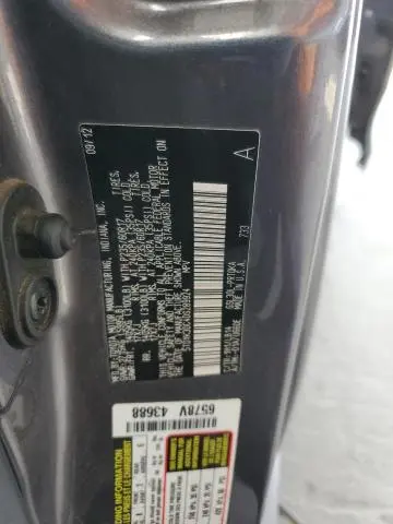 2013 TOYOTA SIENNA XLE  
