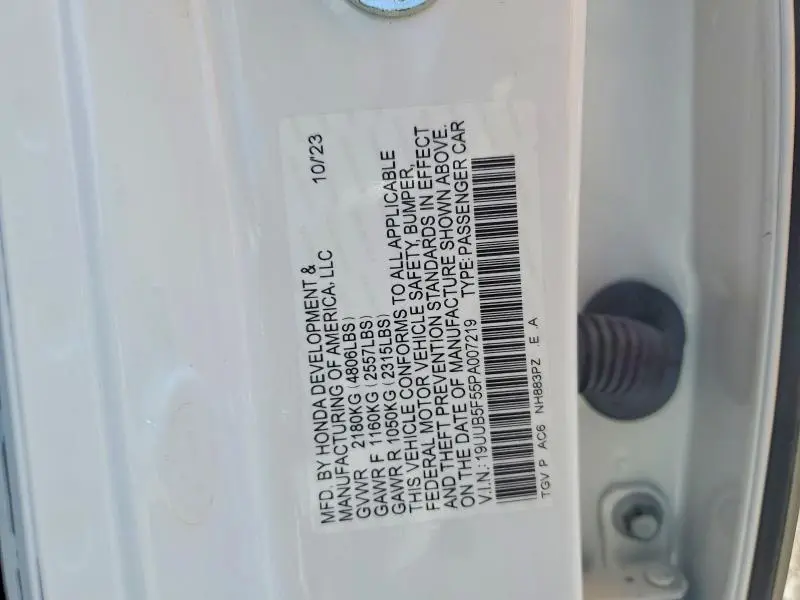2023 ACURA TLX TECH A  
