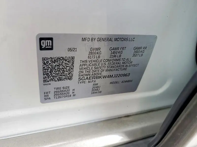 2021 BUICK ENCLAVE ESSENCE  