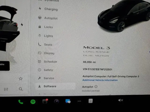 2022 TESLA MODEL 3   