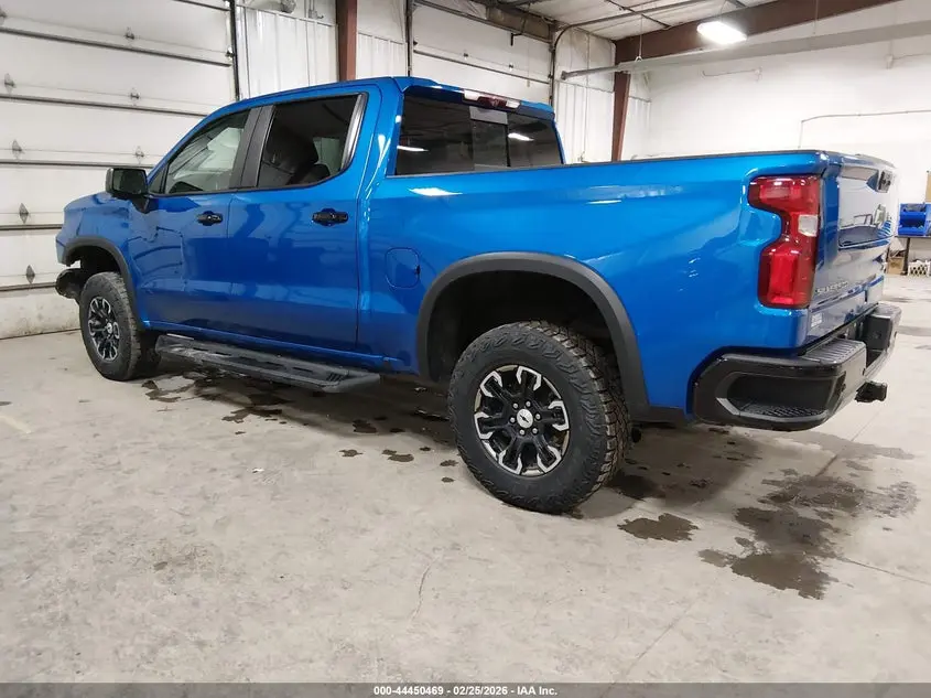 2022 CHEVROLET SILVERADO 1500 4WD  SHORT BED ZR2