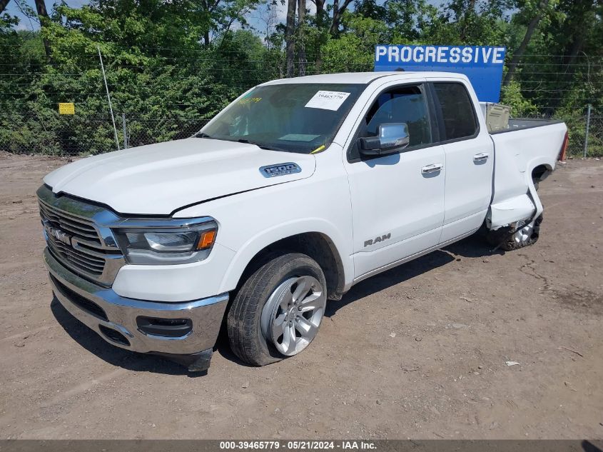 2020 RAM 1500 LARAMIE QUAD CAB 4X2 6'4 BOX