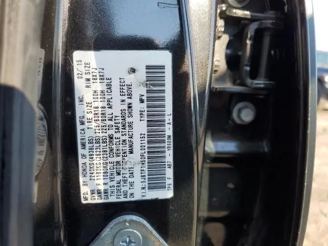 2015 HONDA CROSSTOUR EXL  
