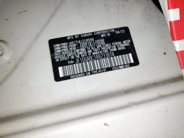 2024 SUBARU IMPREZA   