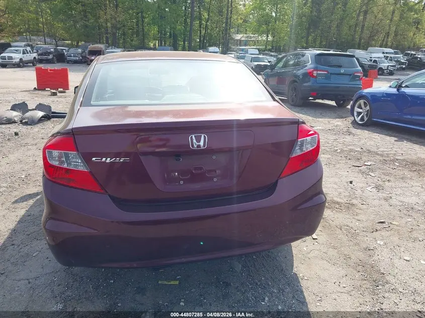 2012 HONDA CIVIC EX