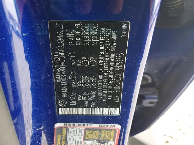 2023 HYUNDAI TUCSON SEL  