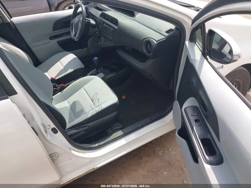 2012 TOYOTA PRIUS C ONE