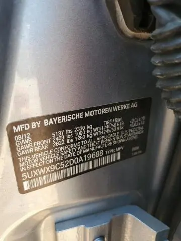 2013 BMW X3 XDRIVE28I  