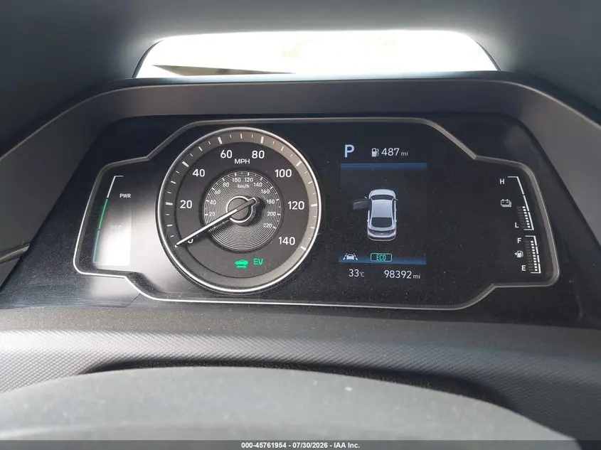 2021 HYUNDAI IONIQ HYBRID BLUE