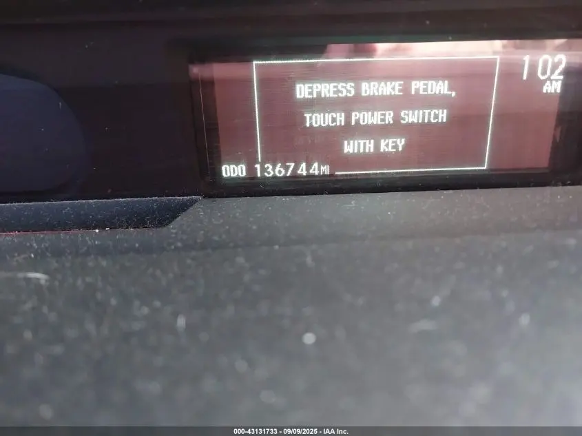 2011 TOYOTA PRIUS TWO