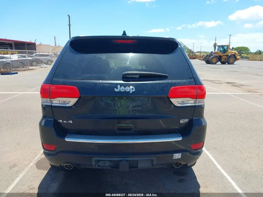 2015 JEEP GRAND CHEROKEE OVERLAND