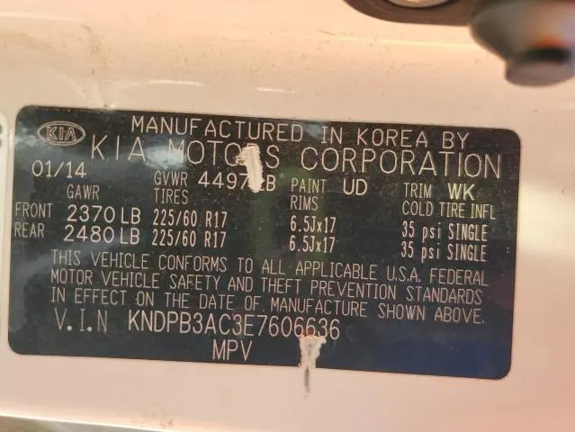 2014 KIA SPORTAGE BASE  
