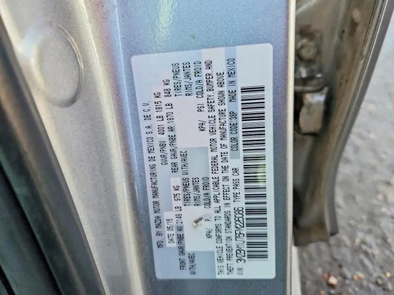 2015 MAZDA 3 SPORT  
