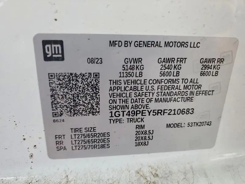 2024 GMC SIERRA K2500 AT4  