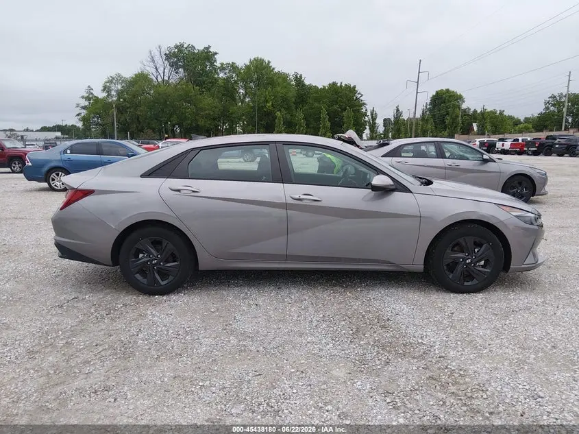 2023 HYUNDAI ELANTRA HYBRID BLUE