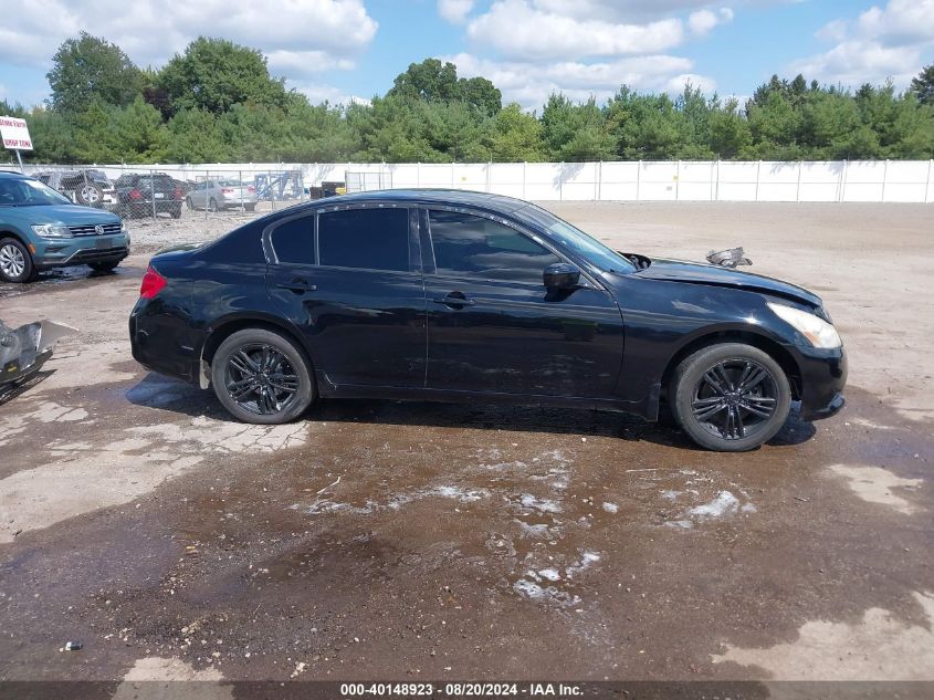 2011 INFINITI G37X  