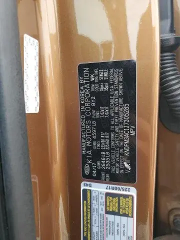 2018 KIA SPORTAGE LX  