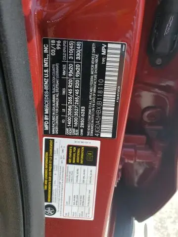 2018 MERCEDES-BENZ GLE 350 4MATIC  