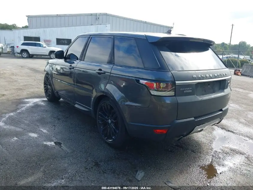 2016 LAND ROVER RANGE ROVER SPORT 5.0L V8 SUPERCHARGED/5.0L V8 SUPERCHARGED DYNAMIC