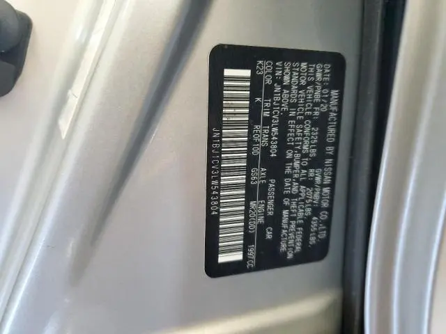 2020 NISSAN ROGUE SPORT S  