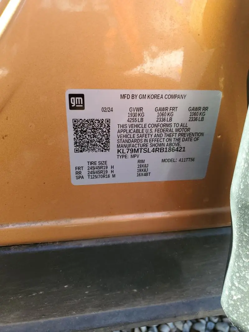 2024 CHEVROLET TRAILBLAZER RS  