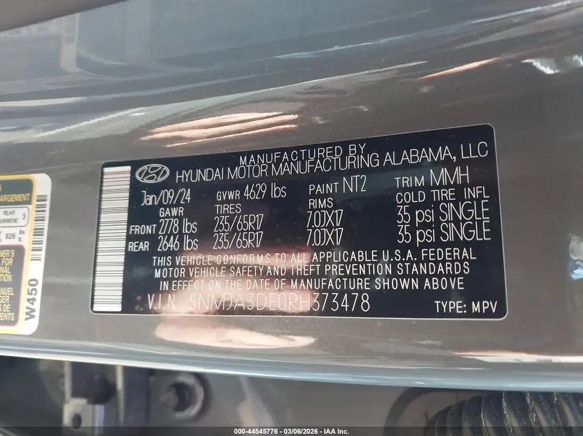 2024 HYUNDAI TUCSON SE