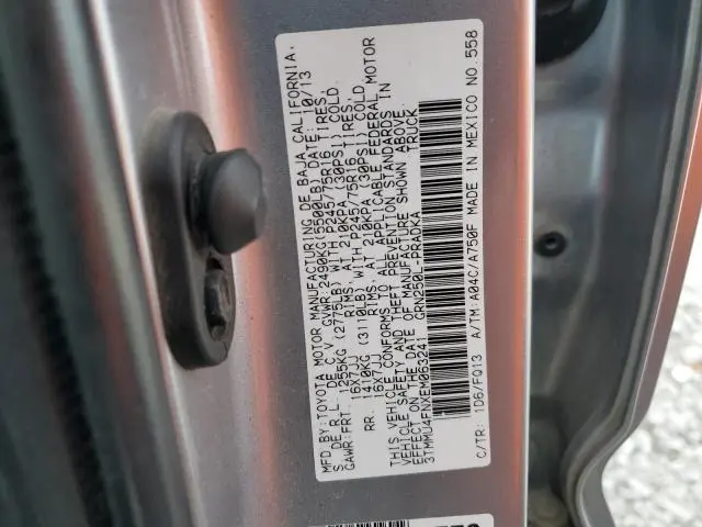 2014 TOYOTA TACOMA DOUBLE CAB LONG BED  