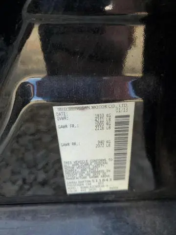 2013 NISSAN ALTIMA 2.5