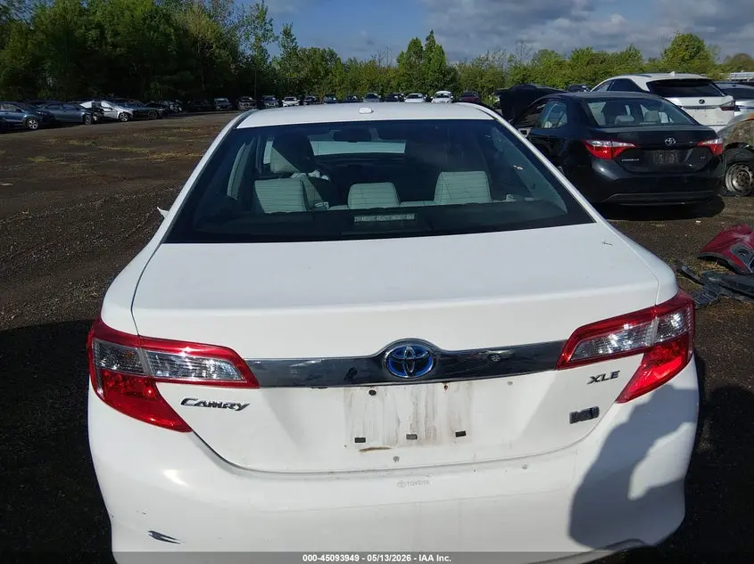 2013 TOYOTA CAMRY HYBRID XLE