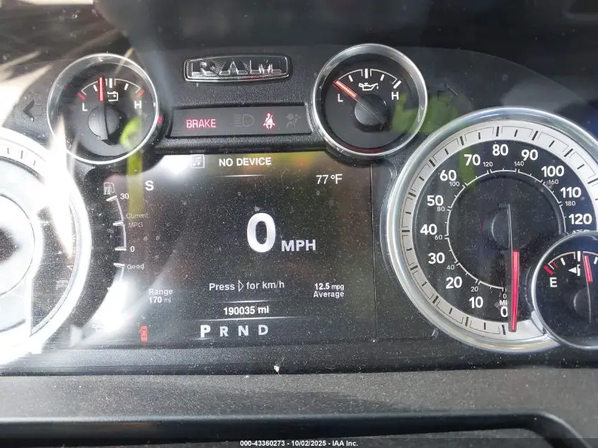 2016 RAM 1500 BIG HORN