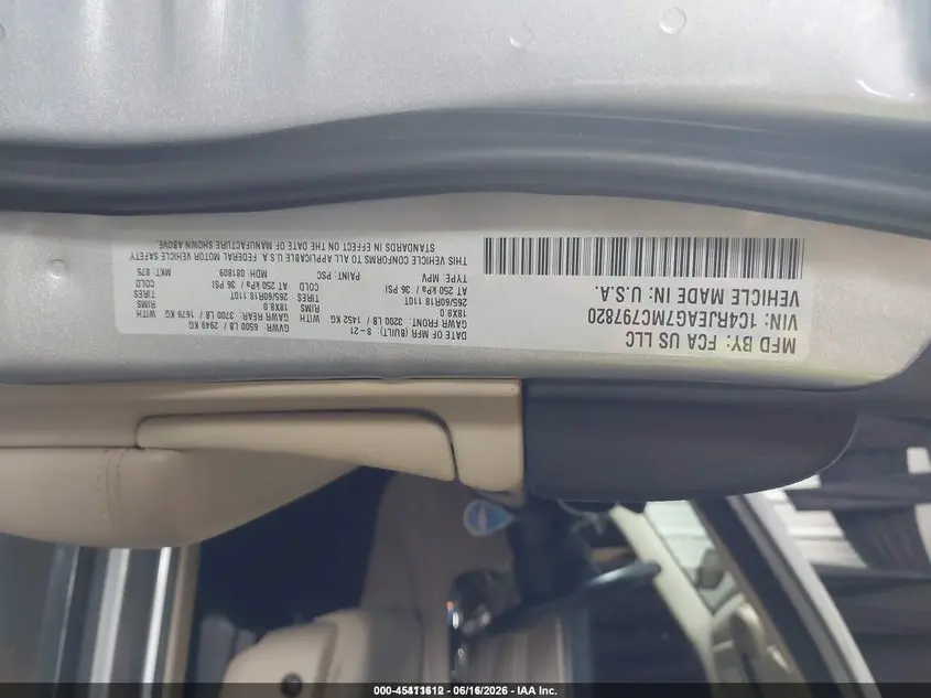 2021 JEEP GRAND CHEROKEE LAREDO E 4X2