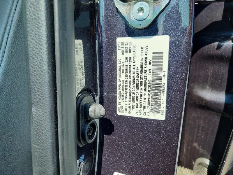 2018 HONDA CR-V EXL  