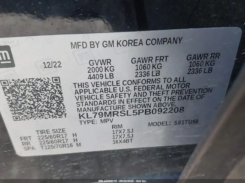 2023 CHEVROLET TRAILBLAZER AWD LT