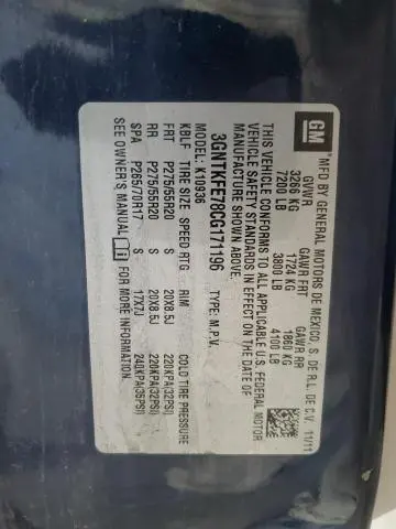 2012 CHEVROLET AVALANCHE LT  