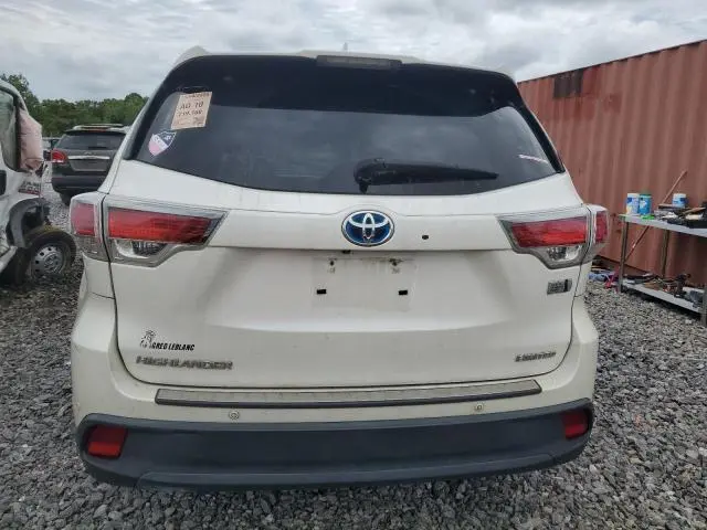 2016 TOYOTA HIGHLANDER HYBRID LIMITED  