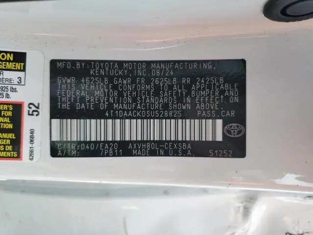 2025 TOYOTA CAMRY XSE  