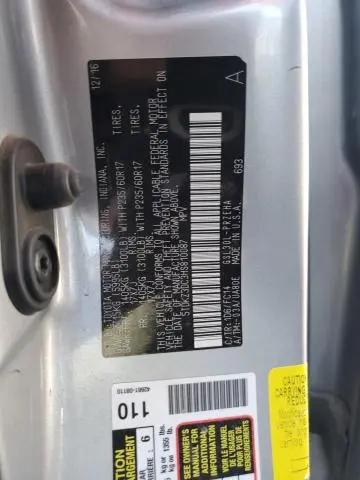 2017 TOYOTA SIENNA LE  