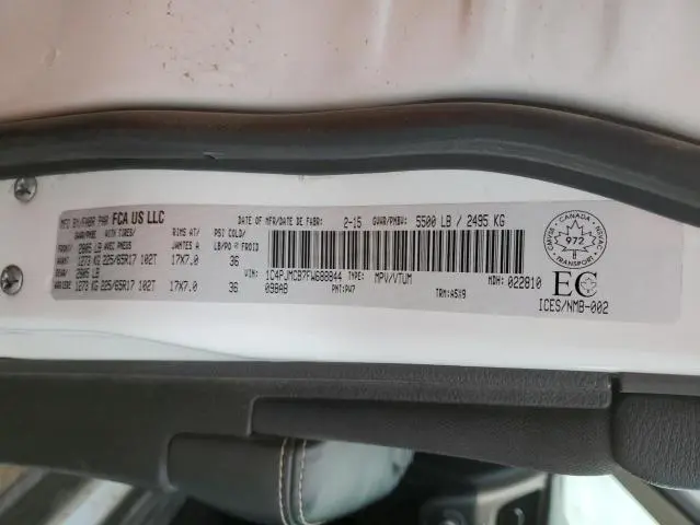 2015 JEEP CHEROKEE LATITUDE  