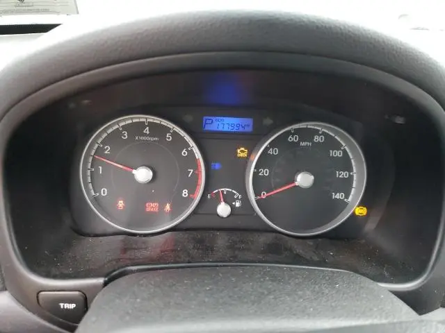 2010 HYUNDAI ACCENT BLUE