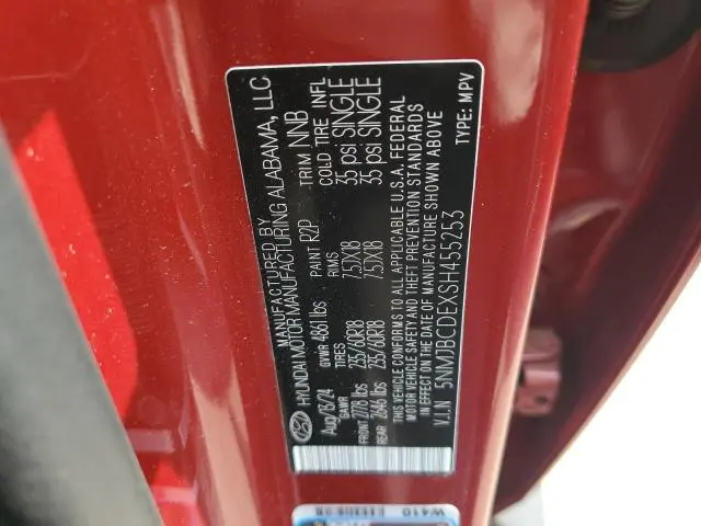 2025 HYUNDAI TUCSON SEL  