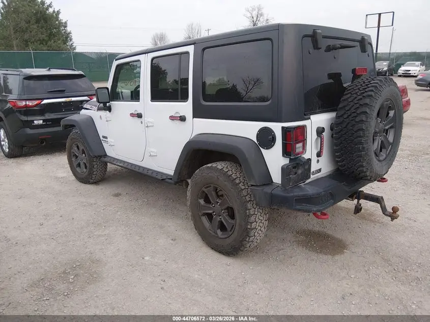 2017 JEEP WRANGLER UNLIMITED RUBICON RECON 4X4