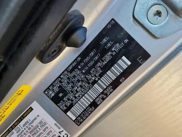 2019 TOYOTA 4RUNNER SR5/SR5 PREMIUM  