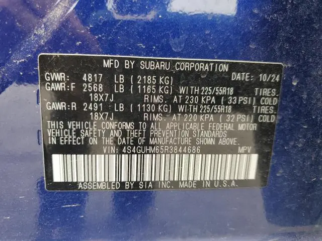 2024 SUBARU CROSSTREK LIMITED  