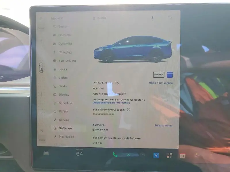 2026 TESLA MODEL X   