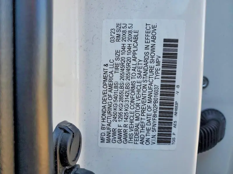 2023 HONDA PASSPORT ELITE  